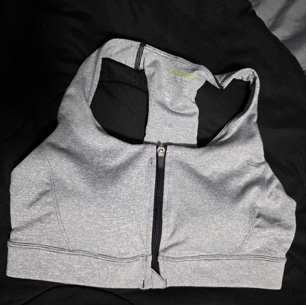 Tek Gear Heather Gray Sports Bra